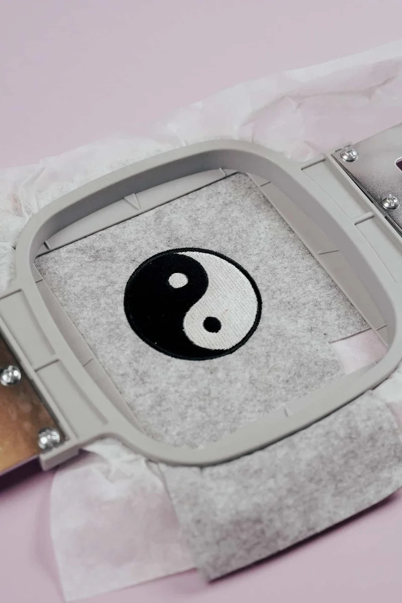 Stickdatei Yin und Yang