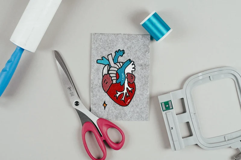 Stickdatei Herz (Organ)