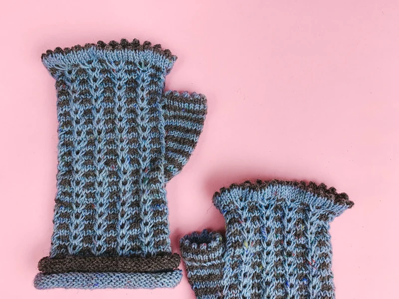 Strickanleitung Handstulpen HELGA (PDF)