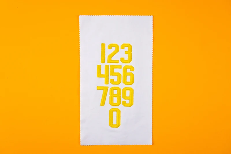 Stickdatei 3D Zahlen »BOLD«