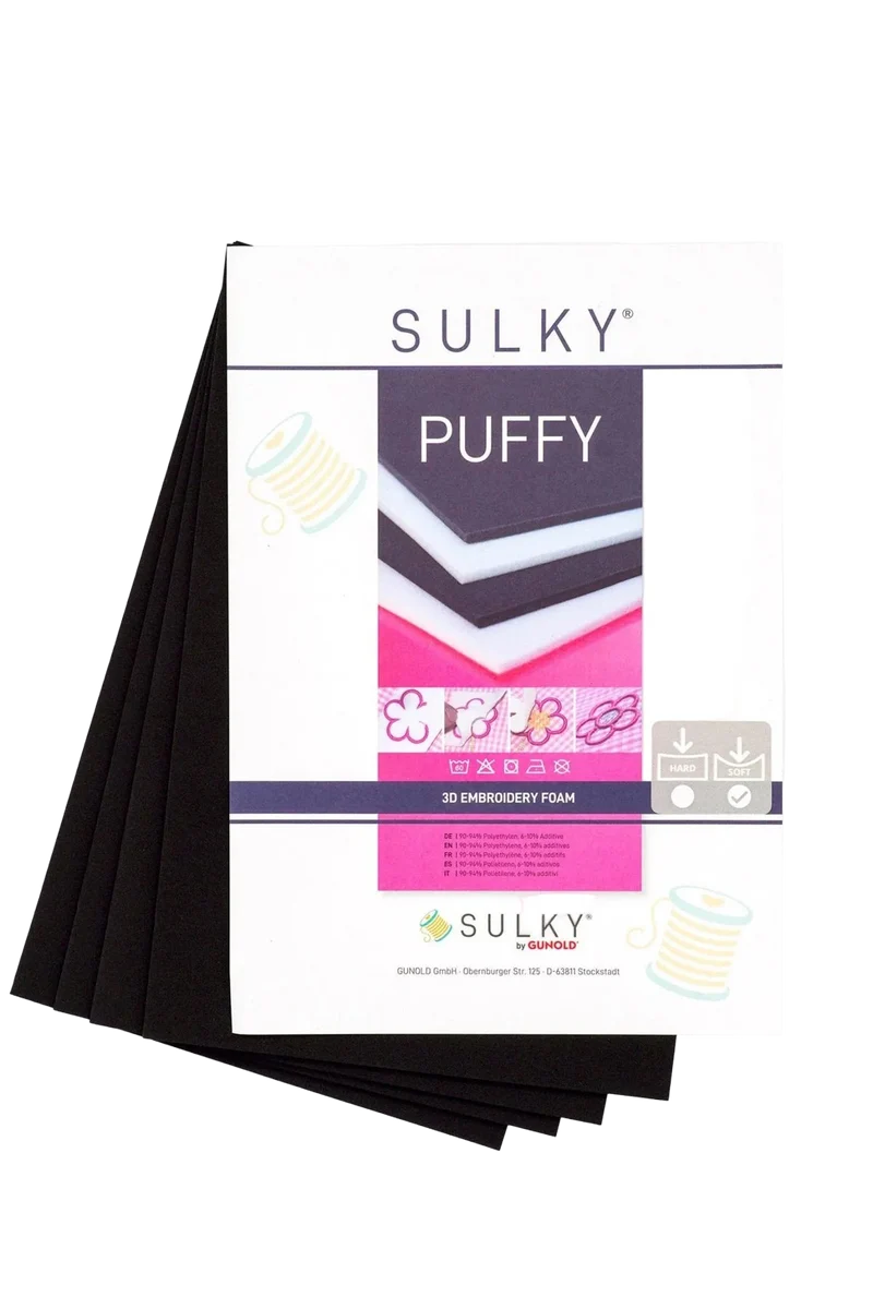 SULKY Puffy 4 Bögen 20 × 30 cm – 3 mm