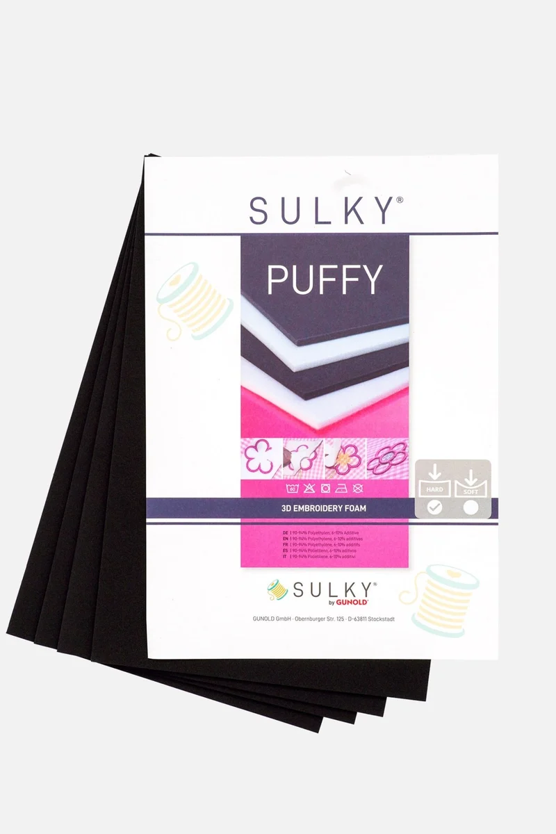 SULKY Puffy 4 Bögen 20 × 30 cm – 3 mm