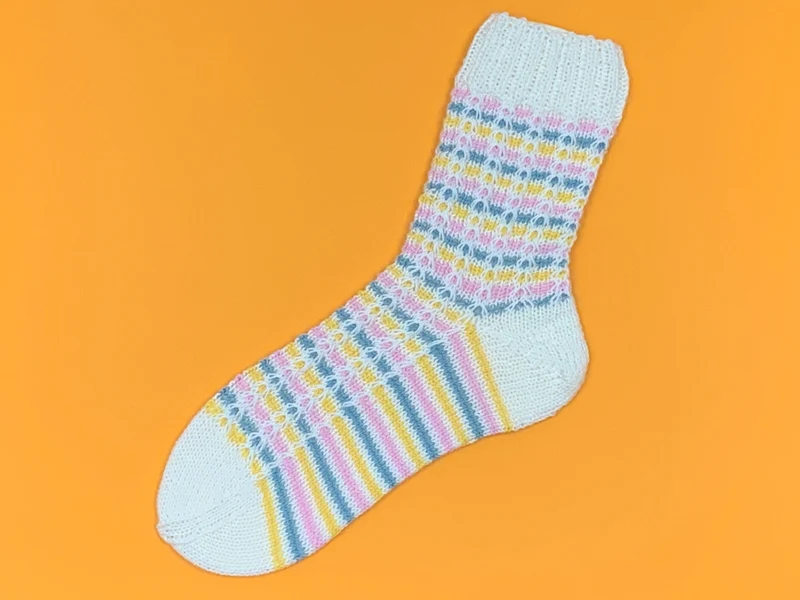 Strickanleitung Socken HELGE (PDF)
