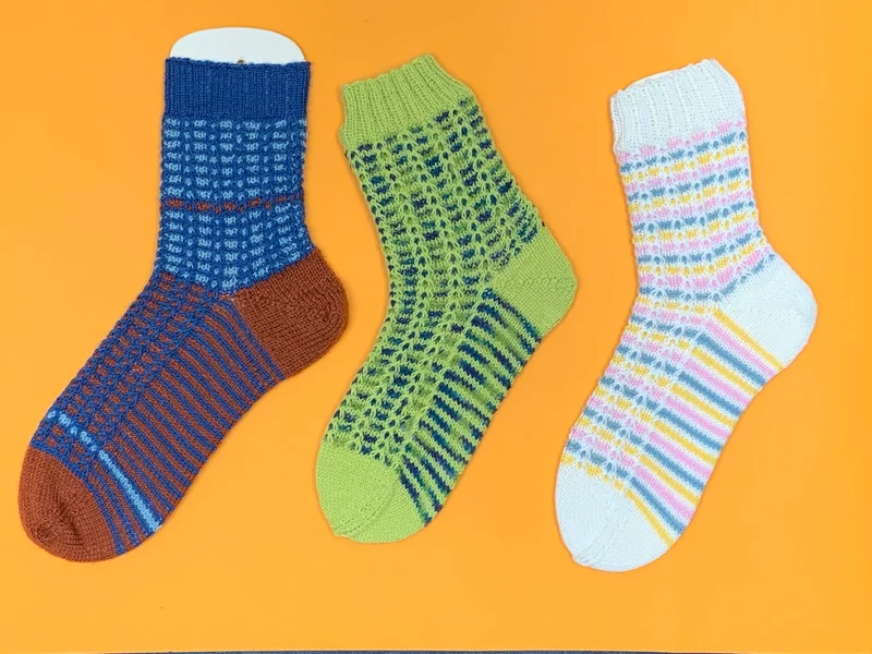 Strickanleitung Socken HELGE (PDF)