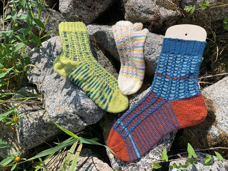 Strickanleitung Socken HELGE (PDF)