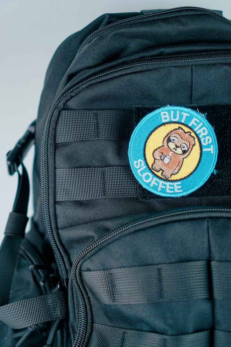Klätsches Klett-Rückseiten 7,5 cm für Patches