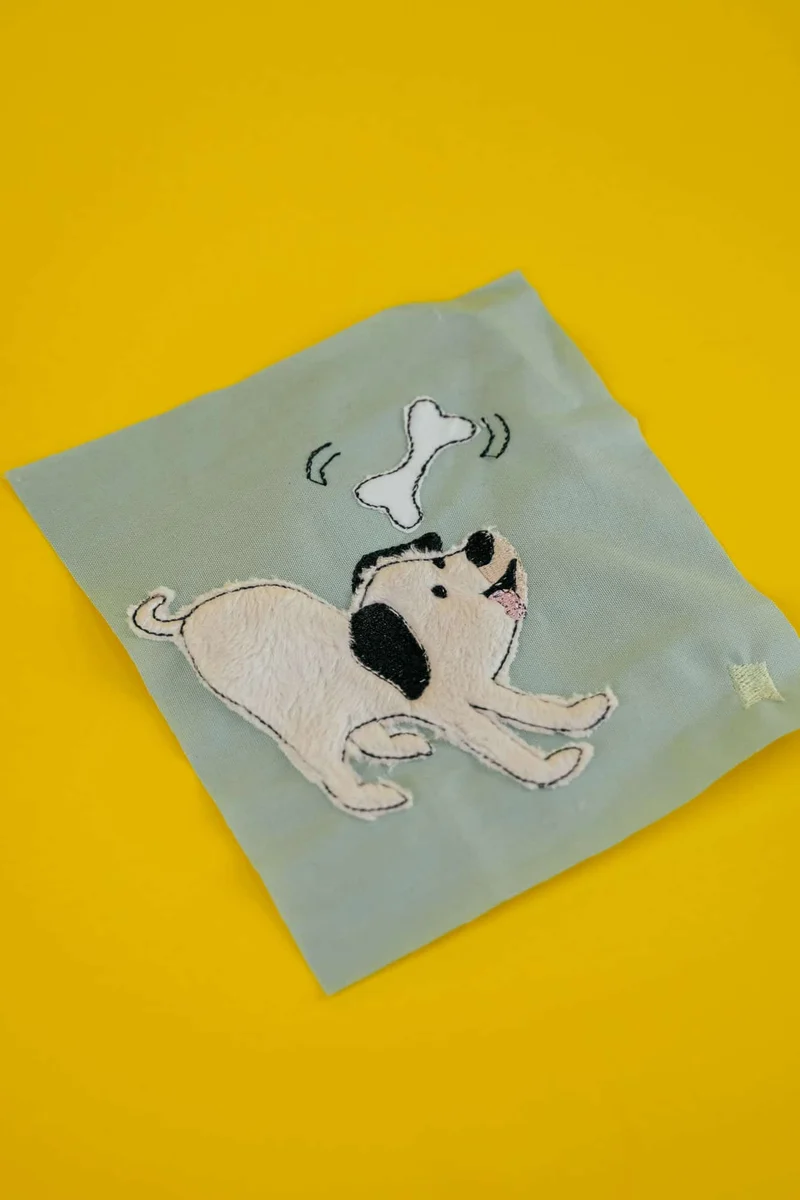 Stickdateien SET Hunde Applikationen