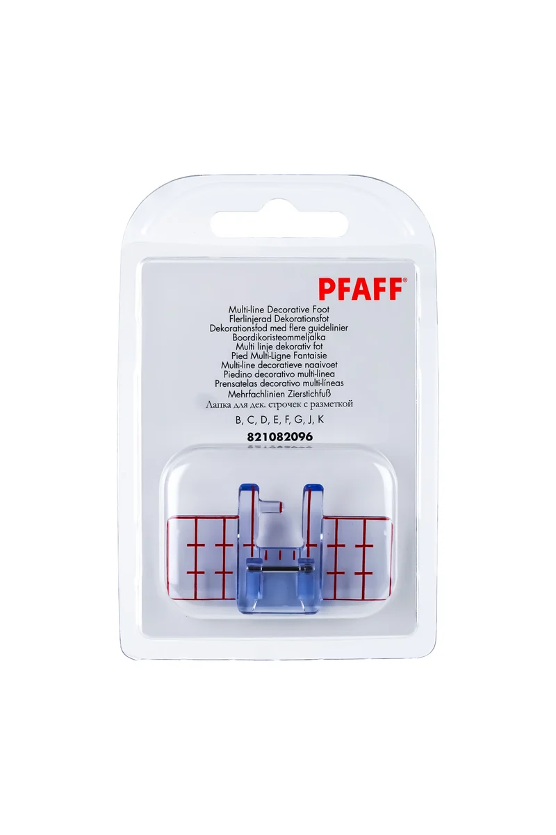 PFAFF Mehrfachlinien-Zierstichfuß