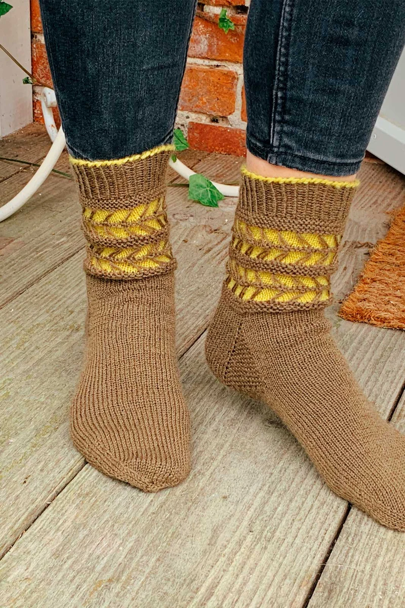 Strickanleitung Socken PILLA (PDF)