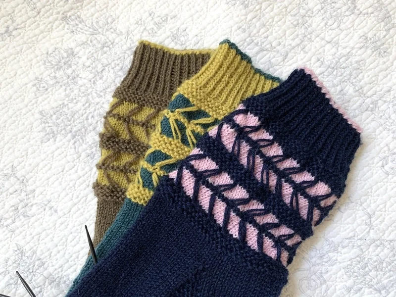 Strickanleitung Socken PILLA (PDF)