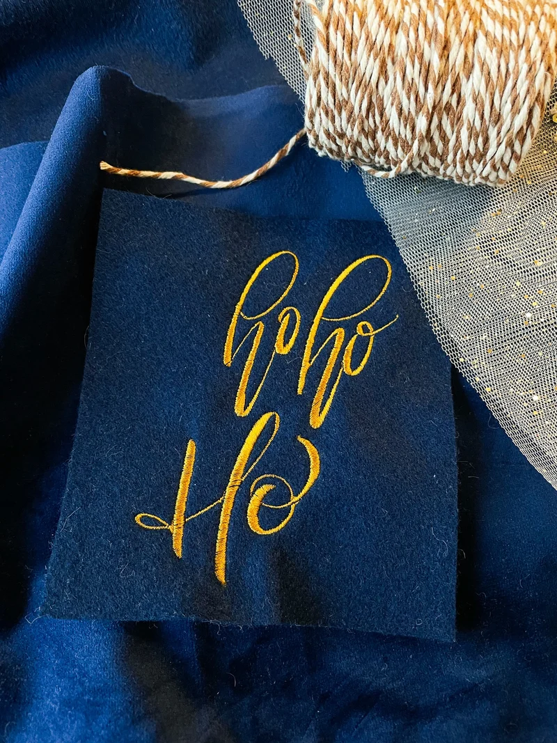 Stickdatei Ho ho ho!