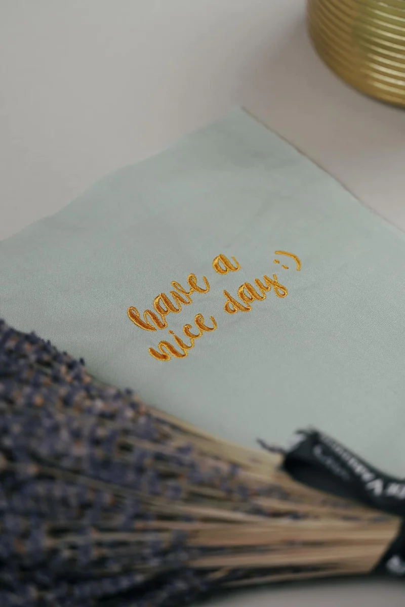 Stickdatei Have a nice day