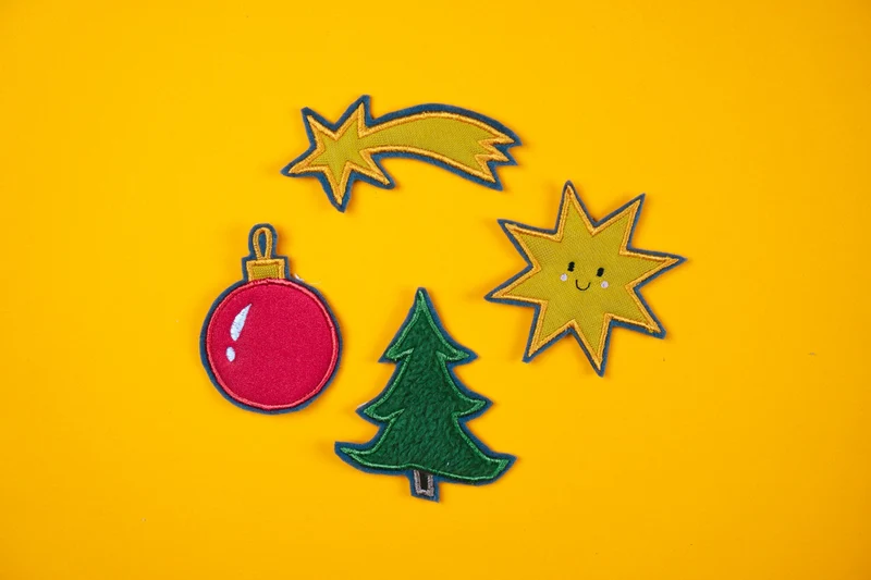 Stickdatei Applikationen Weihnachten (SET)