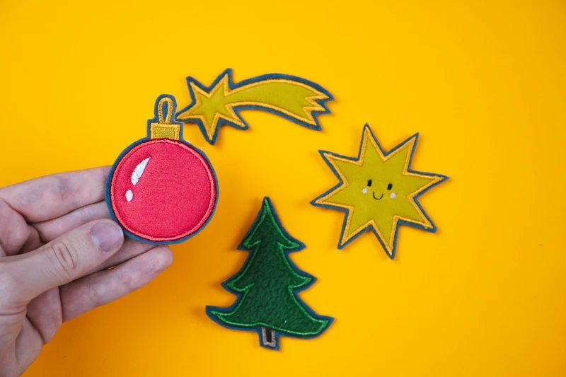 Stickdatei Applikationen Weihnachten (SET)