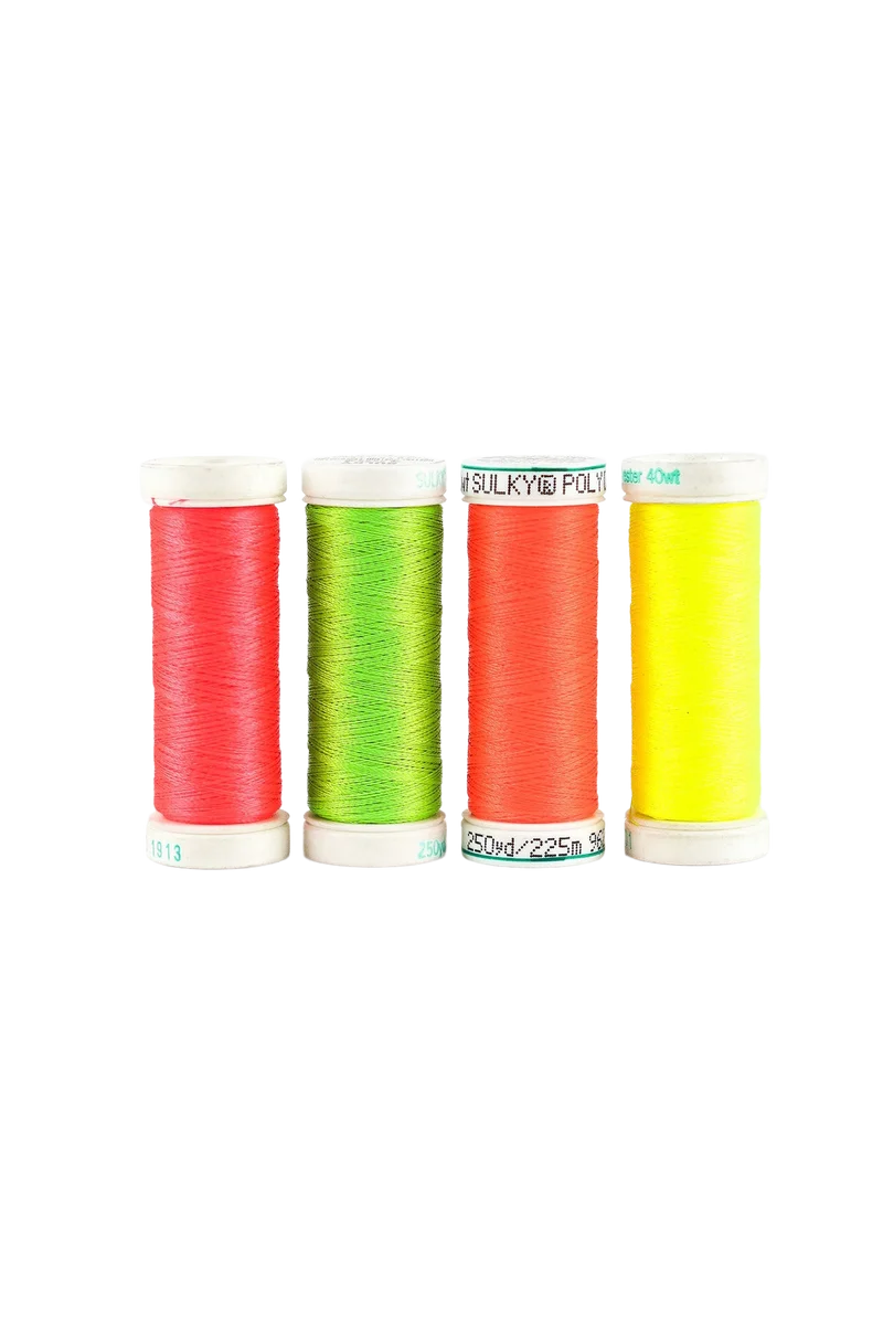 SULKY Poly Deco 40 NEON Snap-Spule – 225 m