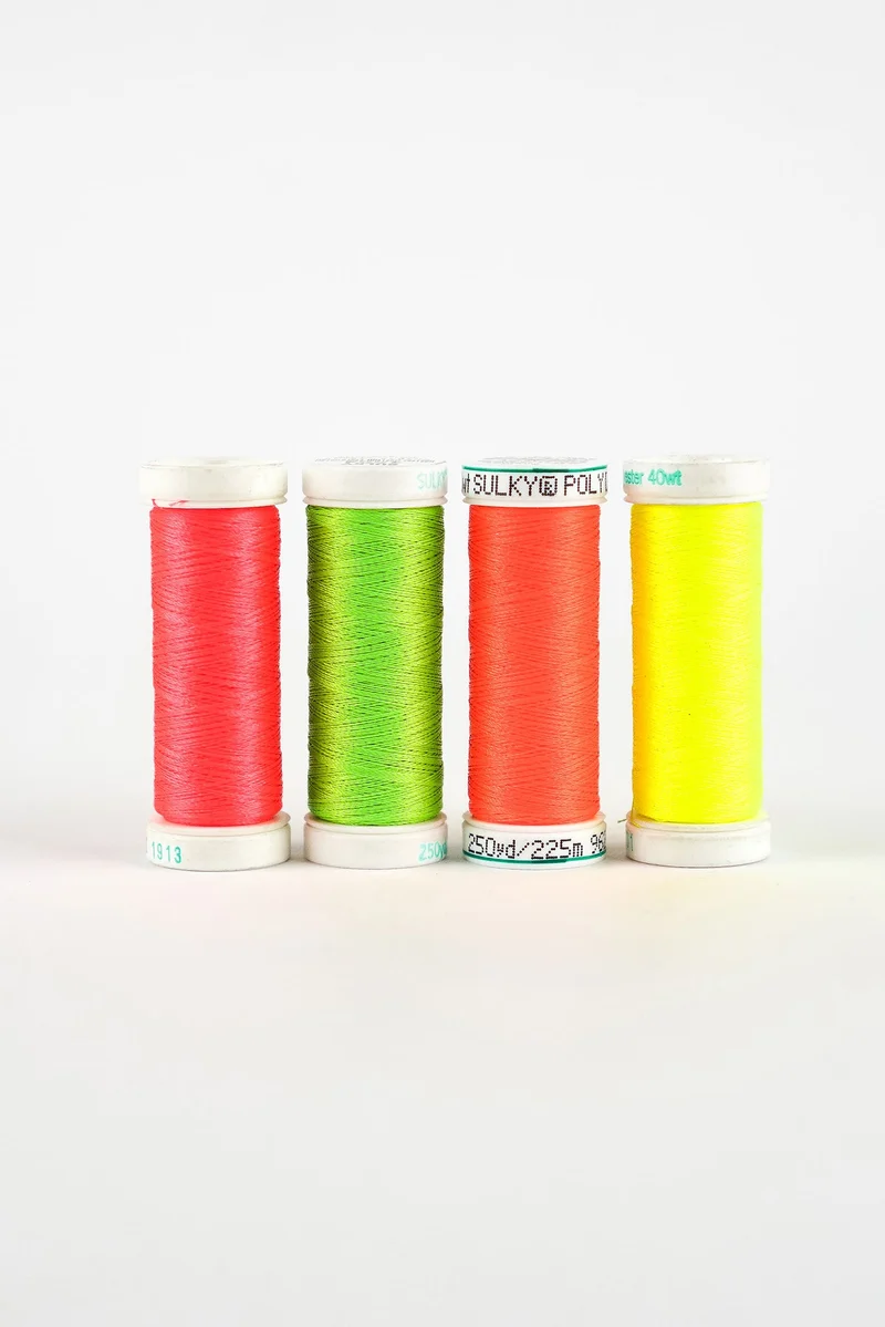 SULKY Poly Deco 40 NEON Snap-Spule – 225 m