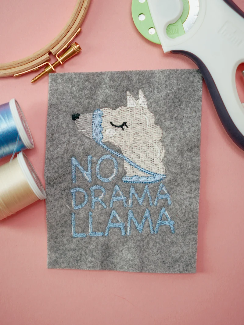 Stickdatei Lama DIY Eule
