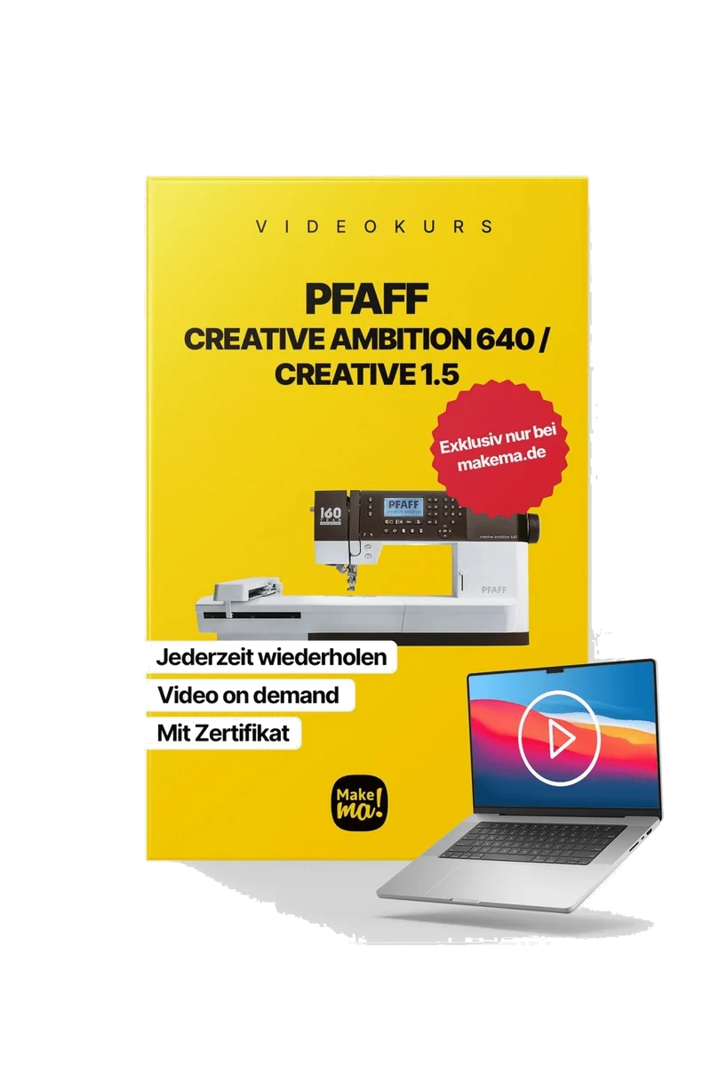Videokurs: PFAFF creative ambition 640 & creative 1.5
