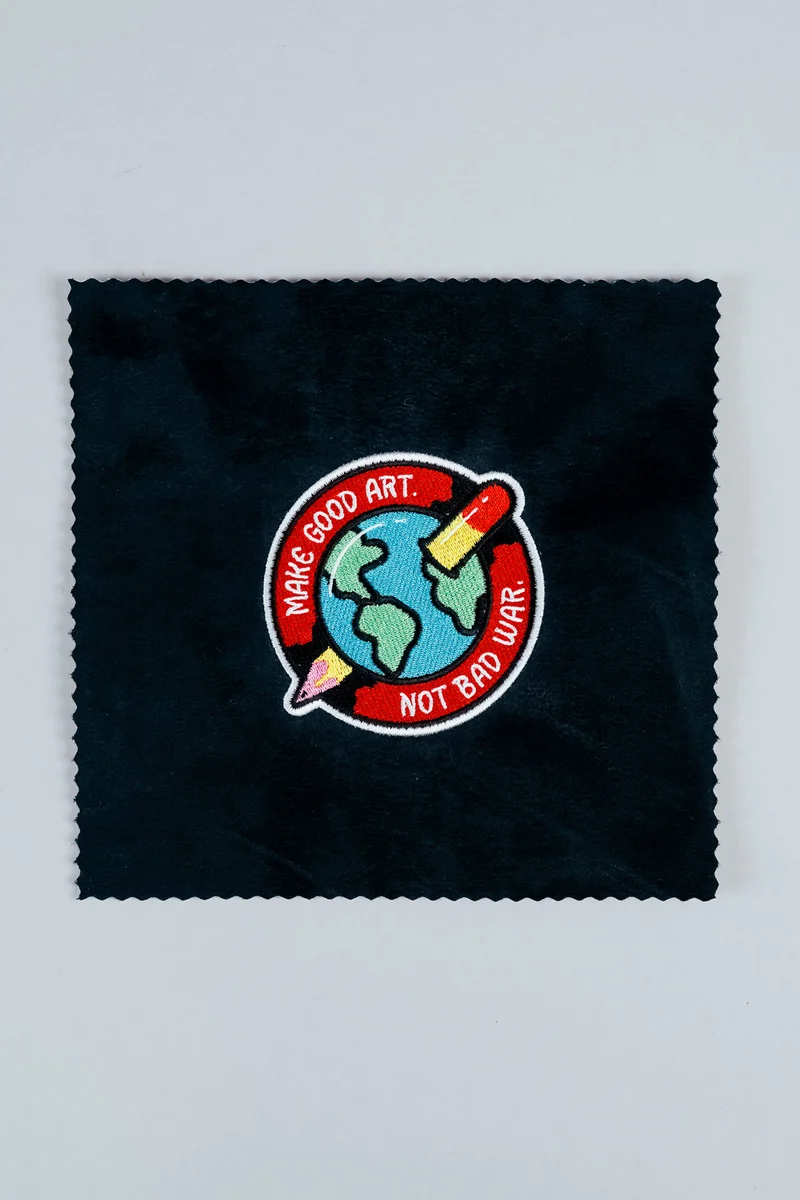 Stickdatei "Make Art not War"