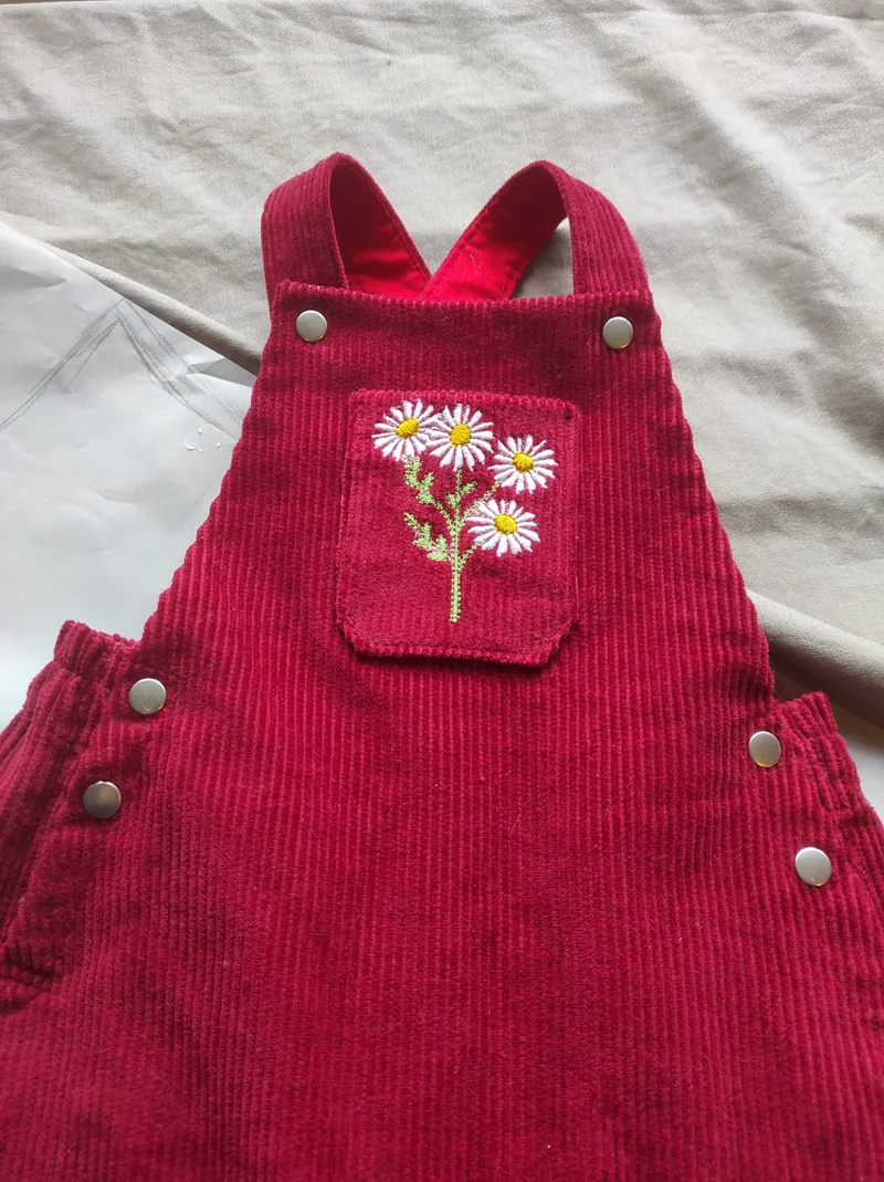 Stickdatei Wildblume