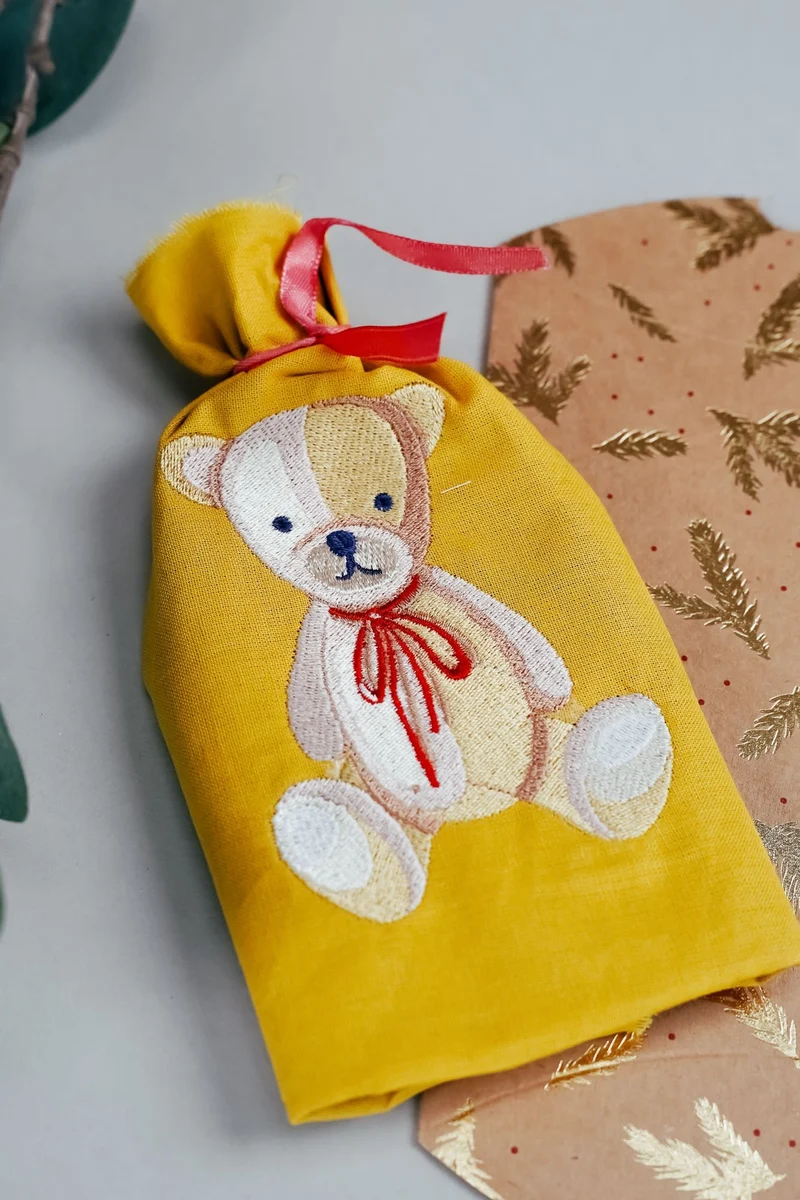 Stickdatei Retro Teddy