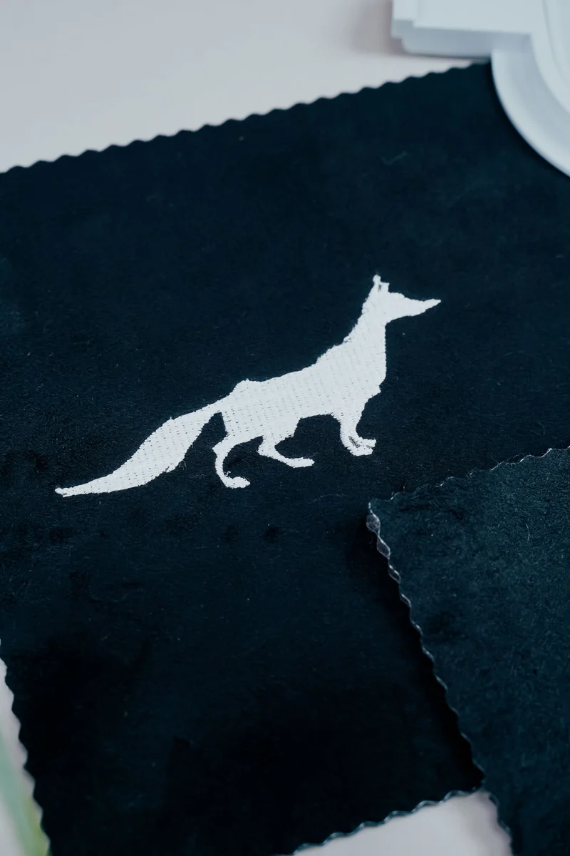 Stickdateien Elch und Fuchs