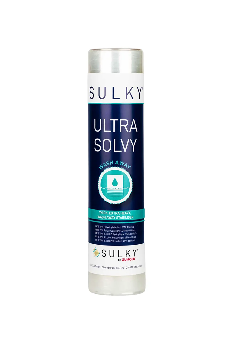 SULKY Ultra Solvy – starke wasserlösliche Stickfolie