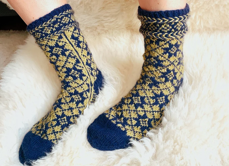 Strickanleitung Socken KERSTA (PDF)