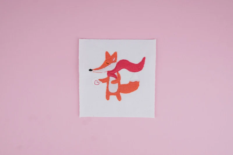 Stickdatei Fuchs »Superfuchs« – 94,7 × 85,2 mm