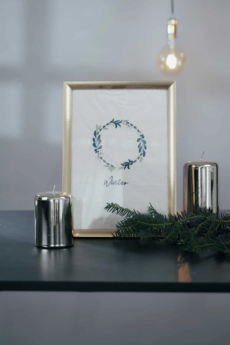 Stickdatei Winterkranz