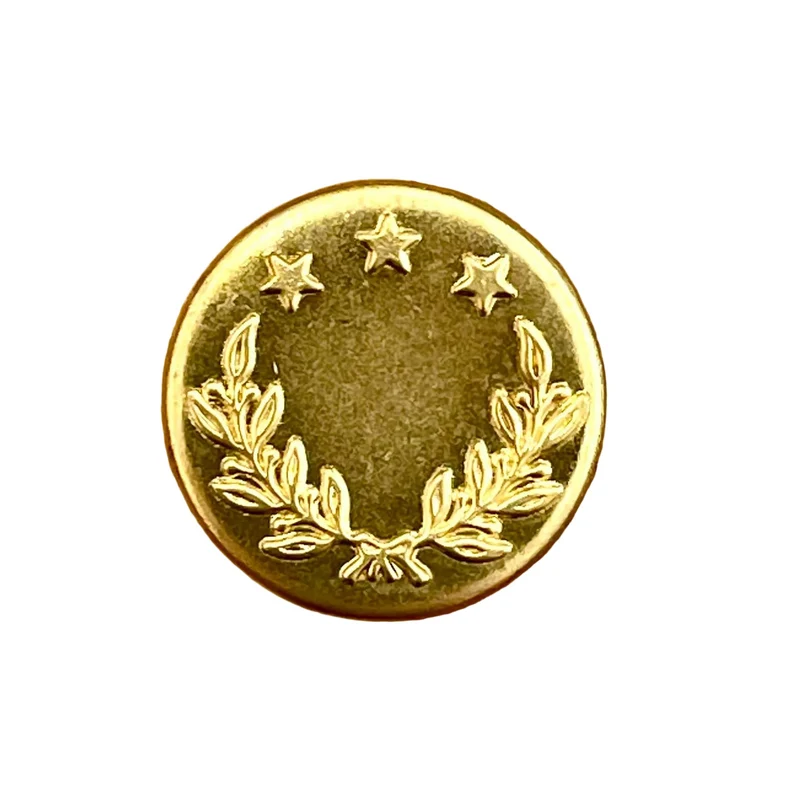 Jeansknopf - gold "vintage style"