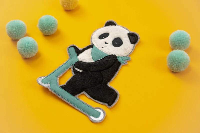 Stickdateien PANDA »Pit & Paula«