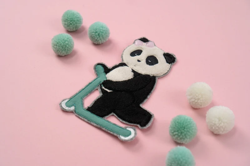 Stickdateien PANDA »Pit & Paula«