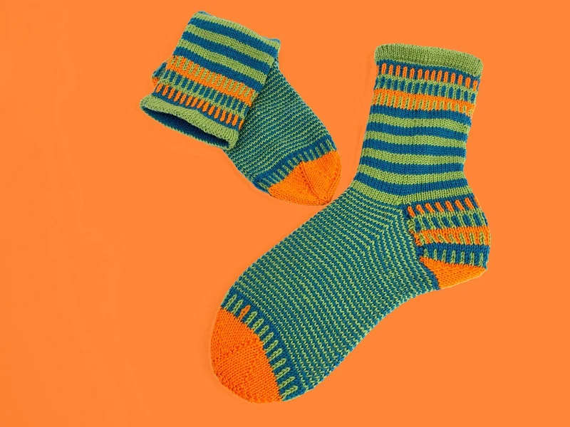 Strickanleitung Socken JANNE (PDF)