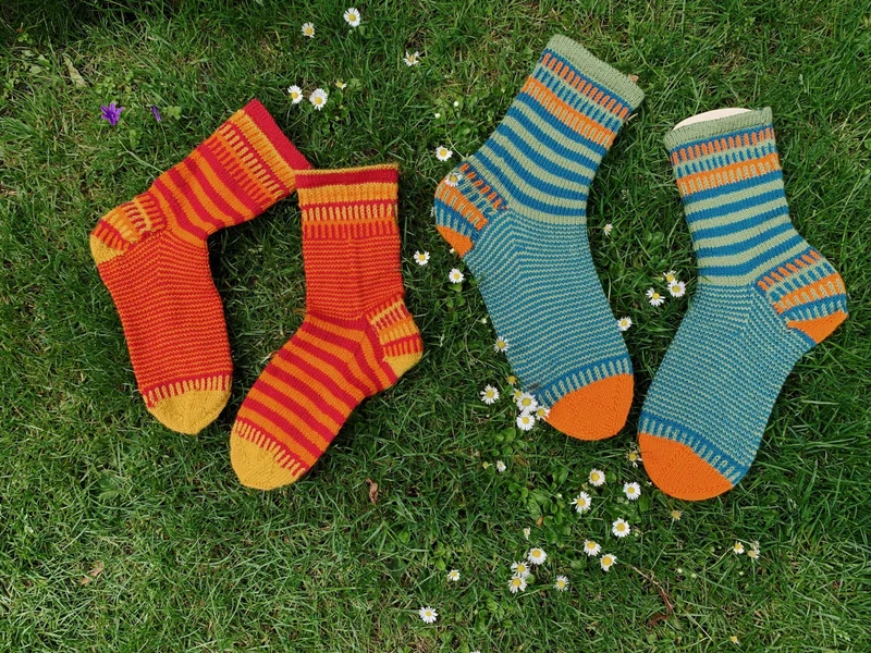 Strickanleitung Socken JANNE (PDF)