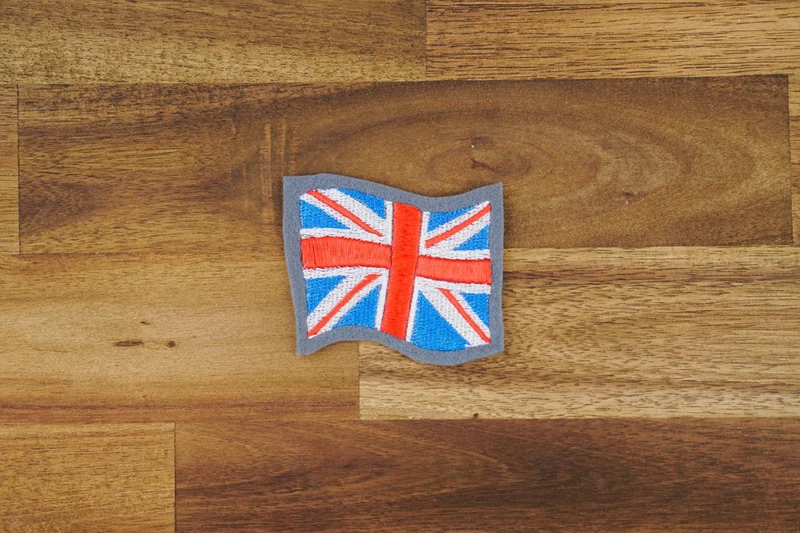 Stickdatei Flagge Großbritannien – 89,5 × 55,1 mm