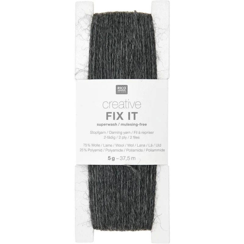 creative FIX IT Stopfgarn- grau