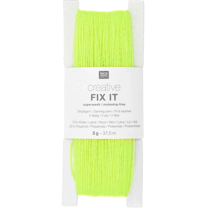 creative FIX IT Stopfgarn- neon gelb