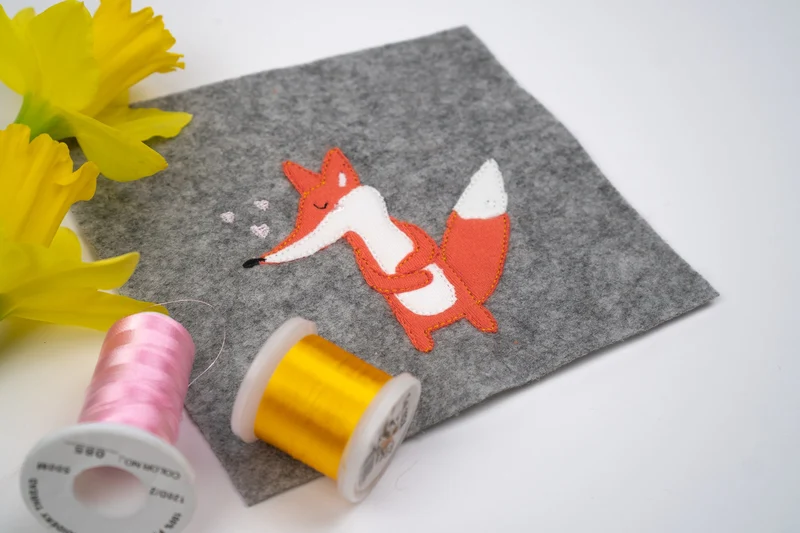 Stickdatei Fuchs »LIEBE«