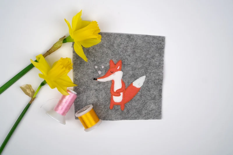 Stickdatei Fuchs »LIEBE«