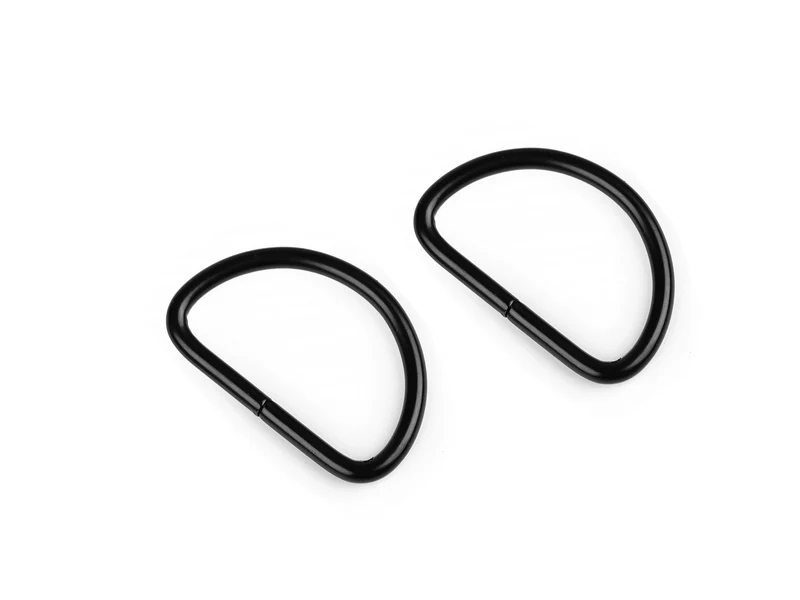 D-Ring 32mm- schwarz matt