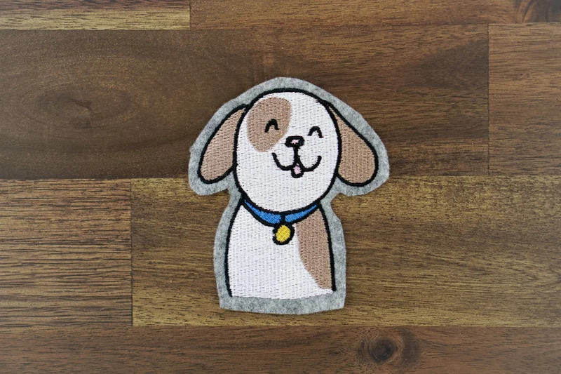 Stickdatei Hund – 76,2 × 86,2 mm