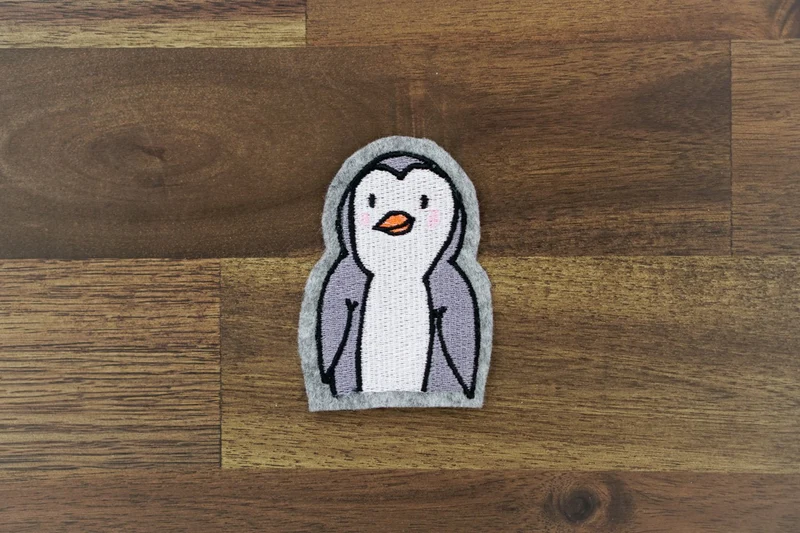 Stickdatei Pinguin – 48,8 × 71,5 mm