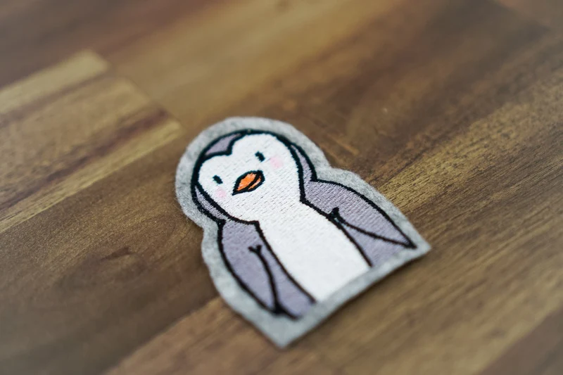 Stickdatei Pinguin – 48,8 × 71,5 mm