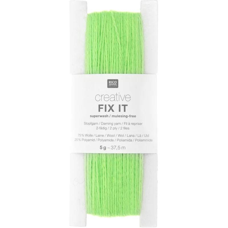 creative FIX IT Stopfgarn- neon grün