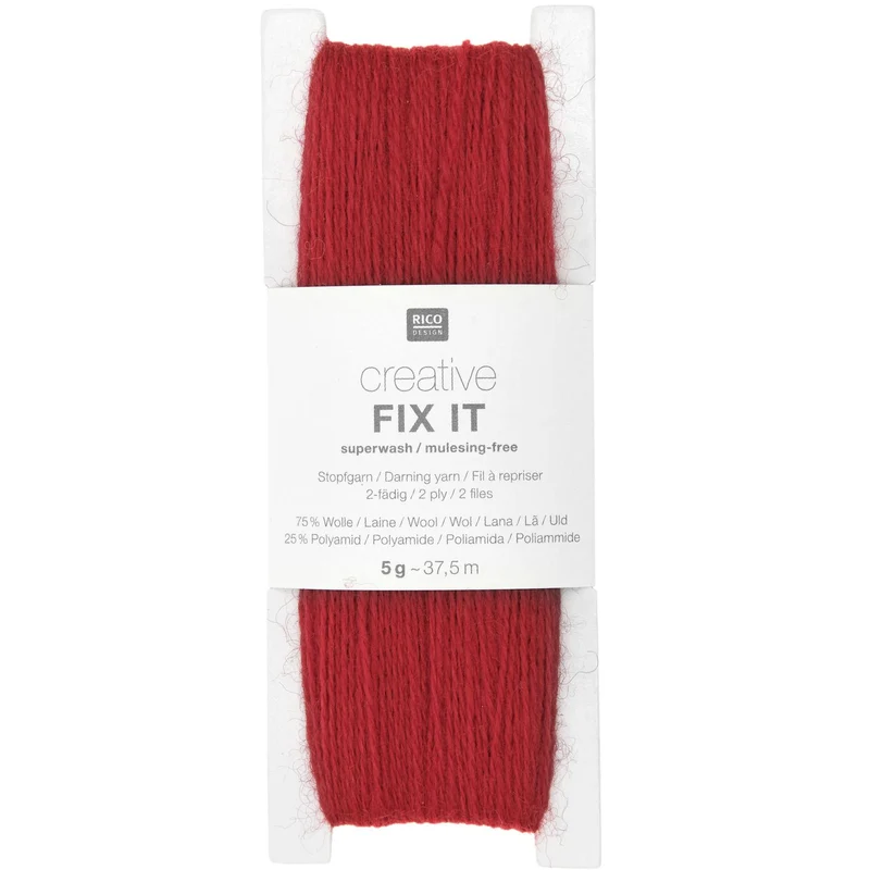 creative FIX IT Stopfgarn- rot