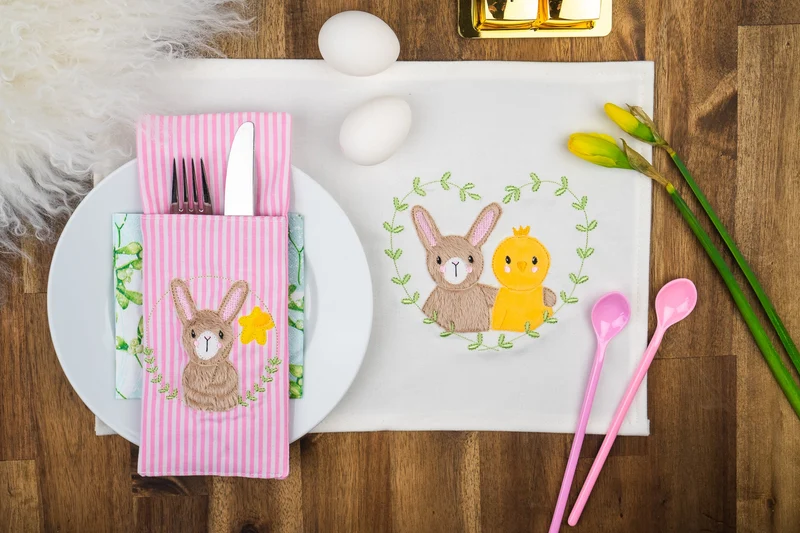 4x Stickdateien »OSTERN«