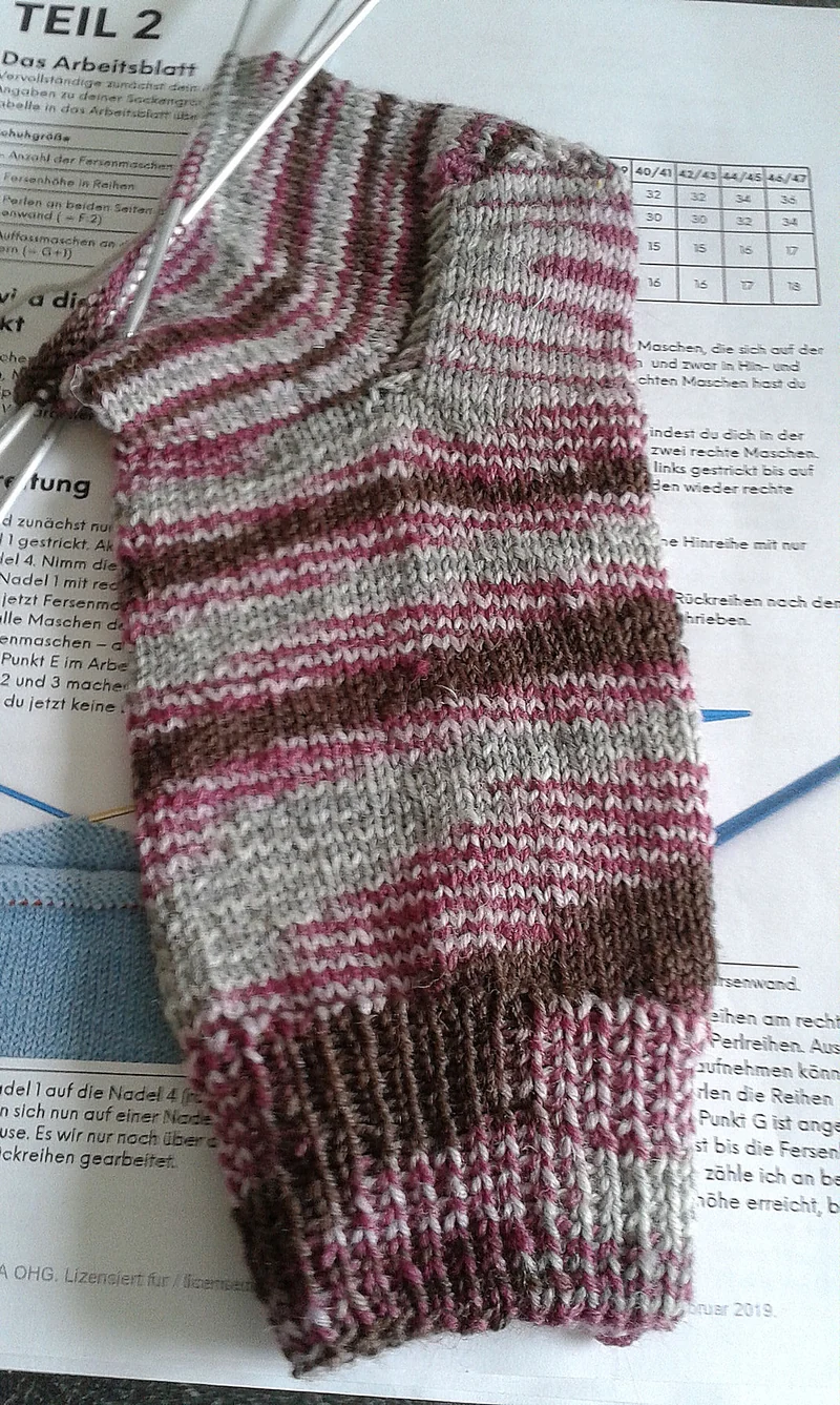 Strickanleitung Strümpfe WORKSHOP (PDF)