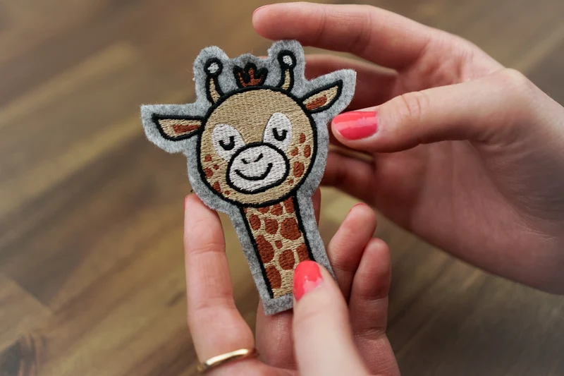 4x Stickdateien Tiere »Safari Friends« (Set)