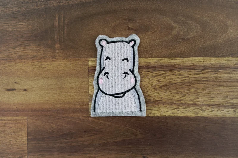 Stickdatei Hippo – 51,4 × 76,7 mm